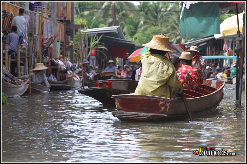 Bangkok | marché flottant de Damnoen Saduak