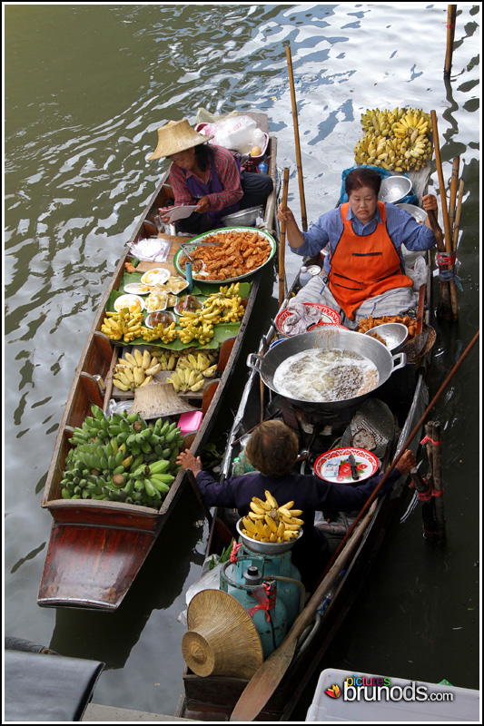 Bangkok | marché flottant de Damnoen Saduak
